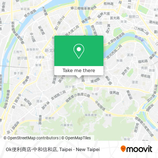 Ok便利商店-中和信和店 map