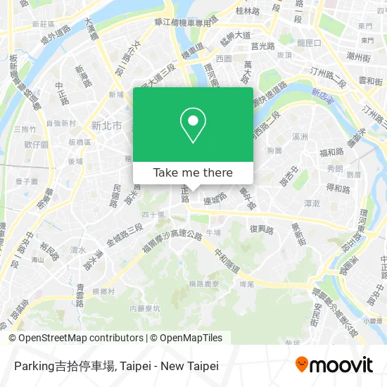 Parking吉拾停車場 map