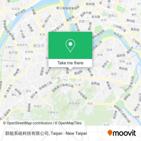 群能系統科技有限公司地圖