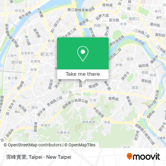 霈峰實業 map