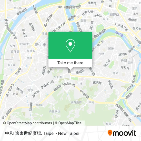 中和 遠東世紀廣場地圖
