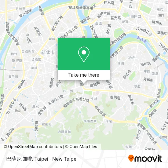 巴薩尼咖啡地圖