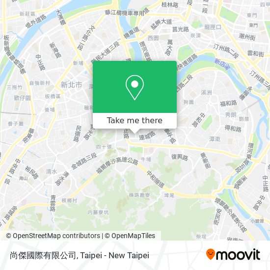 尚傑國際有限公司 map