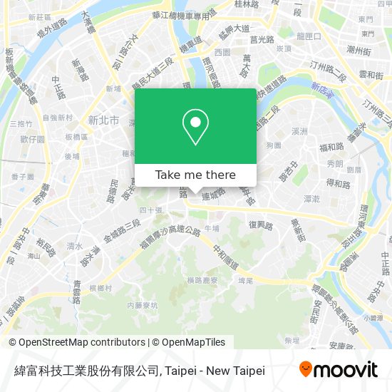緯富科技工業股份有限公司 map