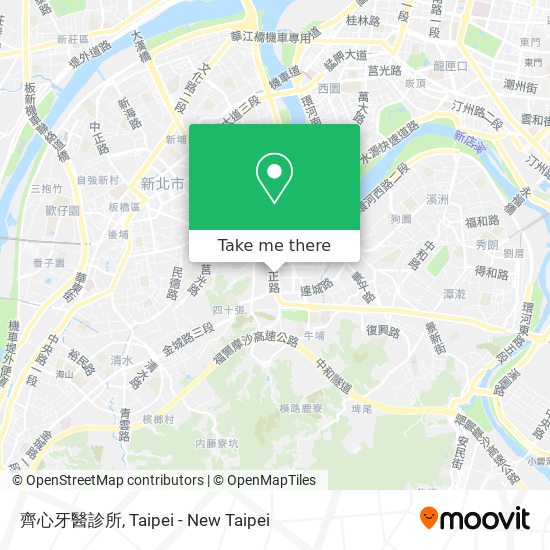 齊心牙醫診所地圖