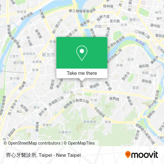 齊心牙醫診所地圖