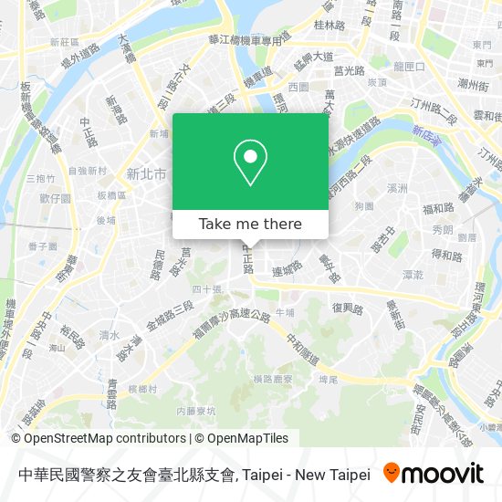 中華民國警察之友會臺北縣支會地圖