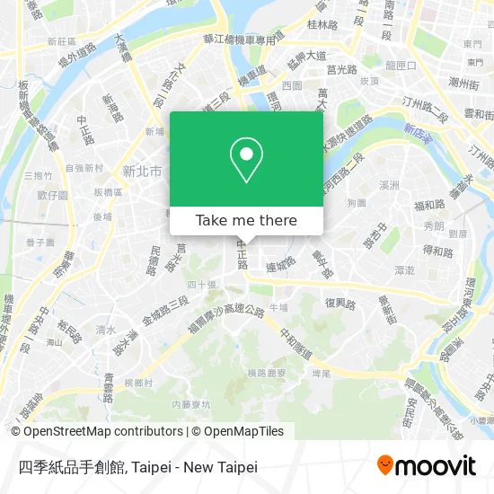 四季紙品手創館 map