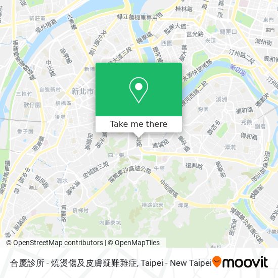 合慶診所 - 燒燙傷及皮膚疑難雜症 map