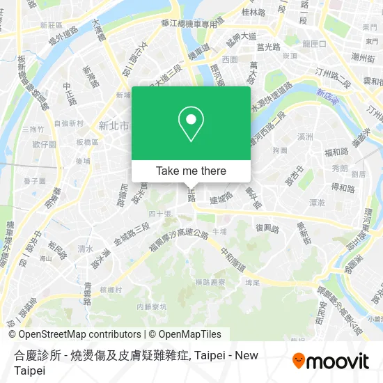 合慶診所 - 燒燙傷及皮膚疑難雜症地圖