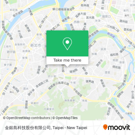 金銀島科技股份有限公司 map