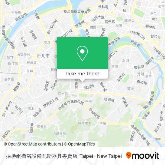 振勝網衛浴設備瓦斯器具專賣店 map