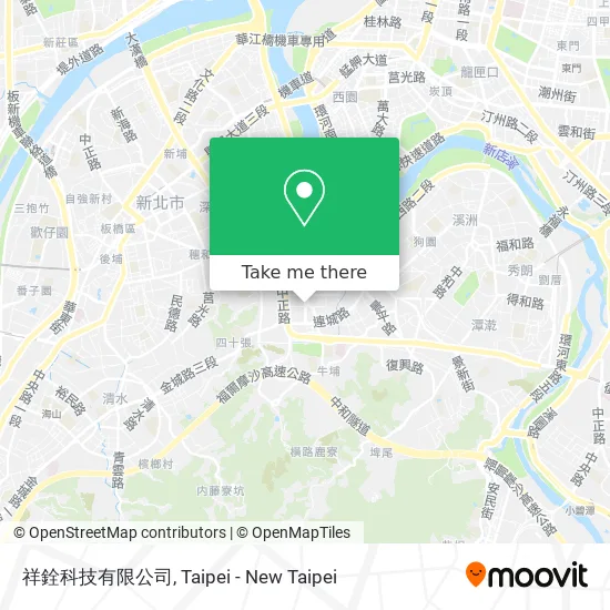 祥銓科技有限公司 map