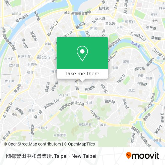 國都豐田中和營業所 map