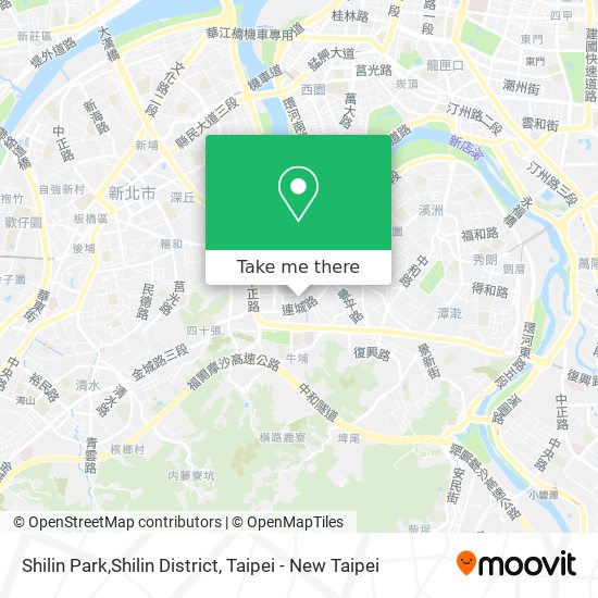 Shilin Park,Shilin District map