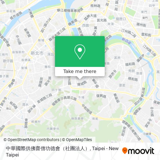 中華國際供佛齋僧功德會（社團法人）地圖