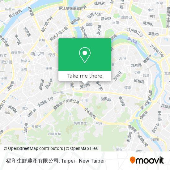 福和生鮮農產有限公司 map