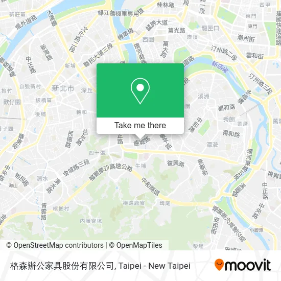 格森辦公家具股份有限公司 map