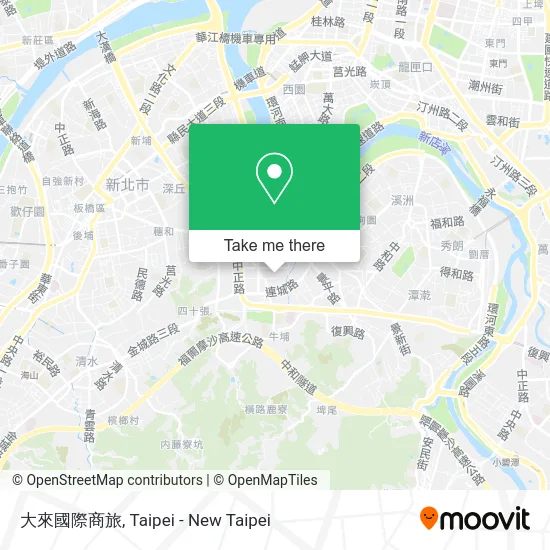 大來國際商旅 map