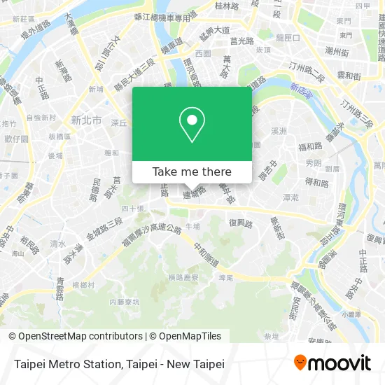 Taipei Metro Station map