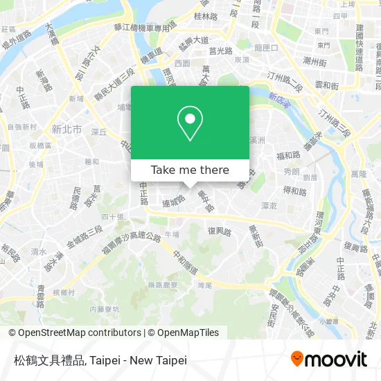 松鶴文具禮品 map