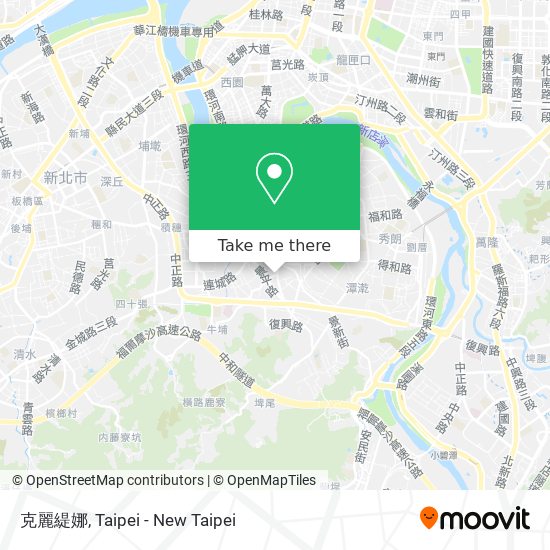 克麗緹娜地圖