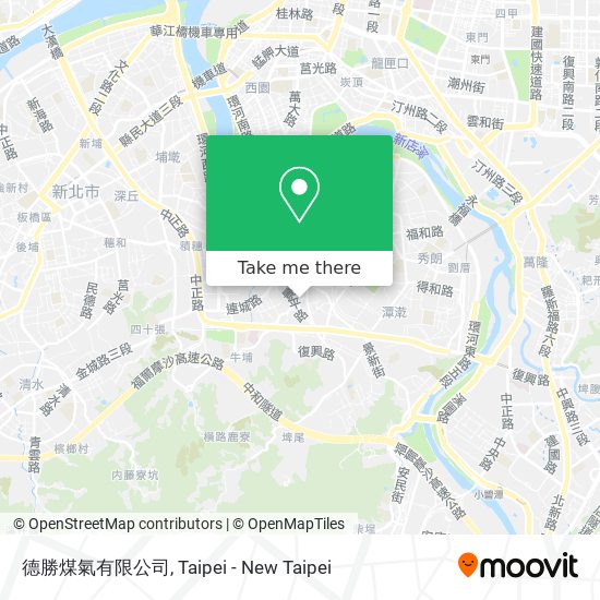 德勝煤氣有限公司 map