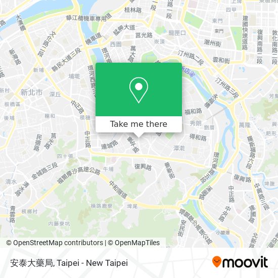 安泰大藥局地圖