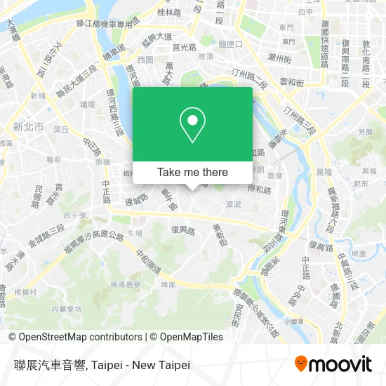 聯展汽車音響 map