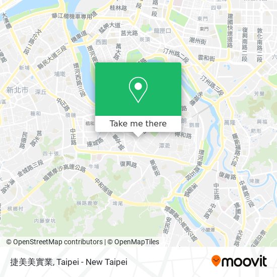 捷美美實業 map