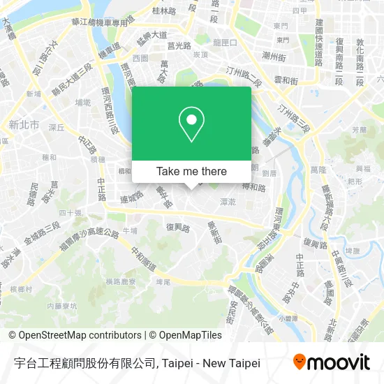 宇台工程顧問股份有限公司 map