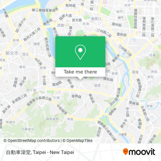 自動車澡堂 map