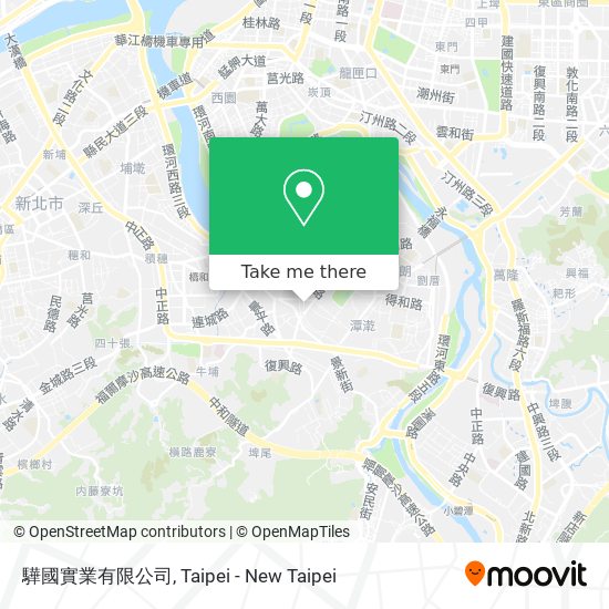 驊國實業有限公司 map