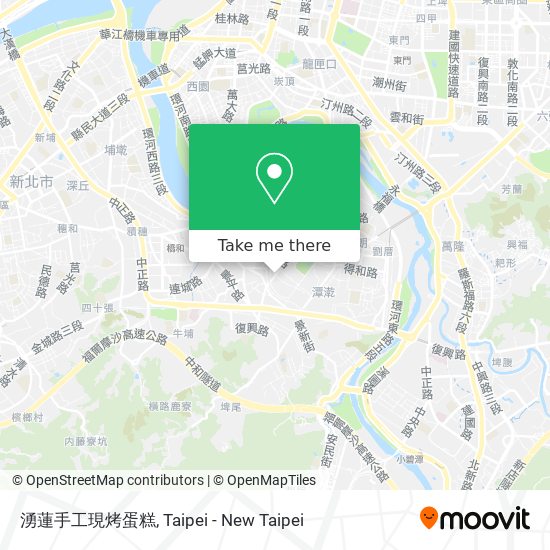 湧蓮手工現烤蛋糕 map