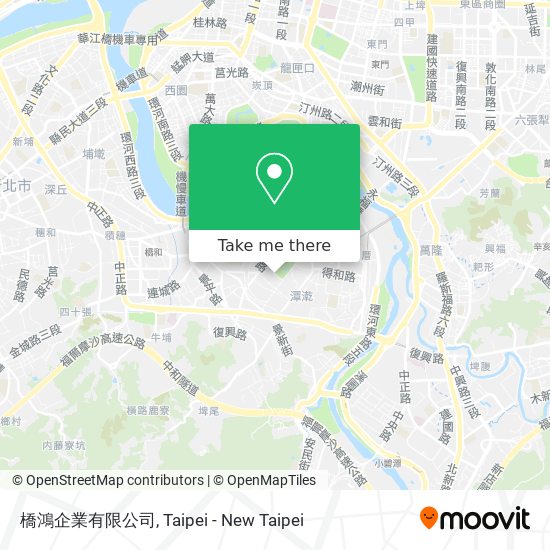 橋鴻企業有限公司 map