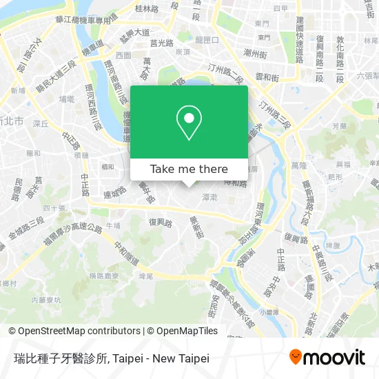 瑞比種子牙醫診所 map