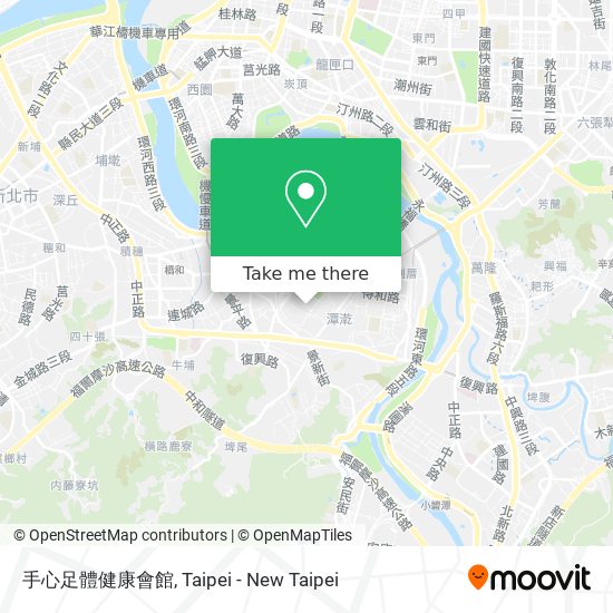 手心足體健康會館 map