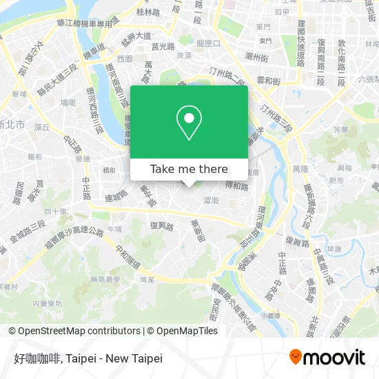 好咖咖啡 map