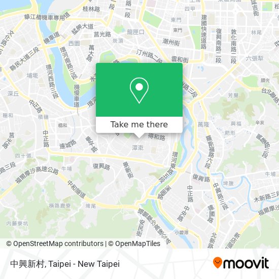中興新村 map