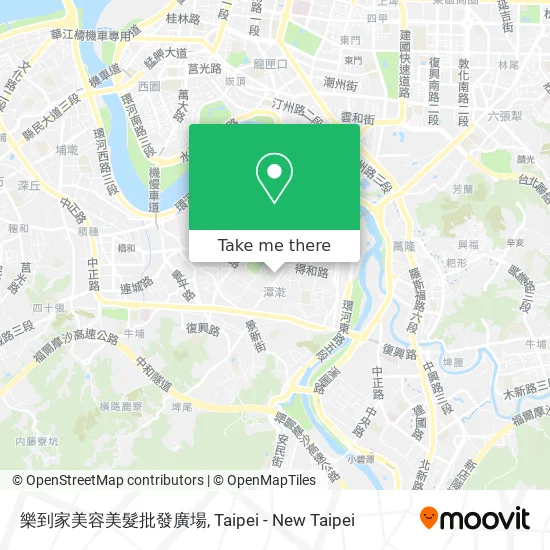樂到家美容美髮批發廣場 map