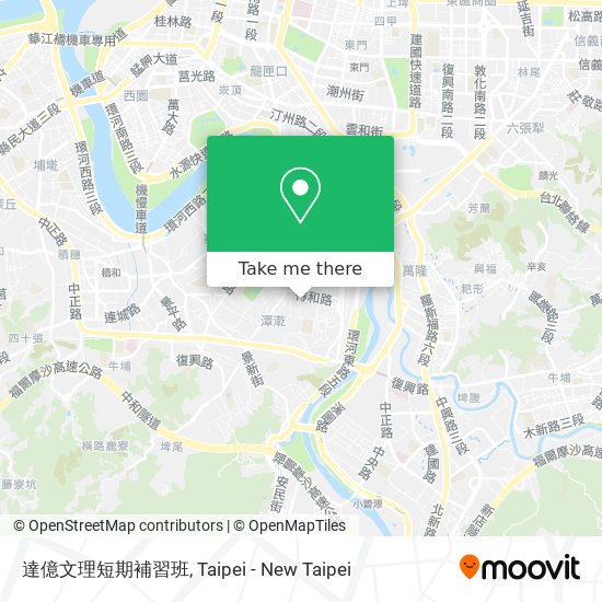 達億文理短期補習班地圖