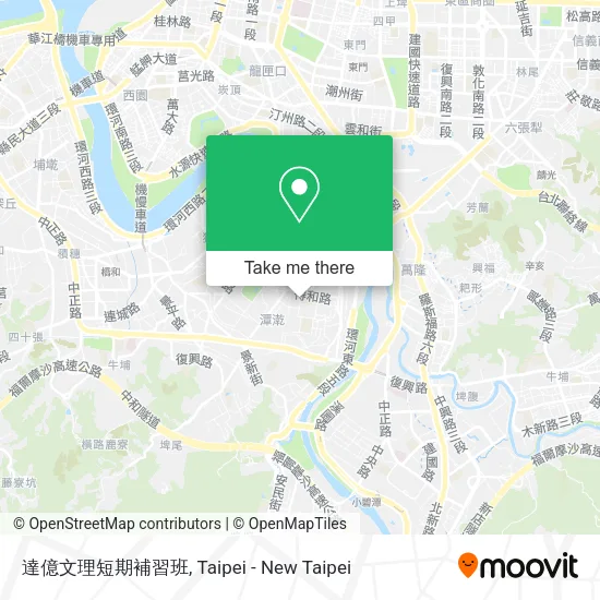 達億文理短期補習班地圖