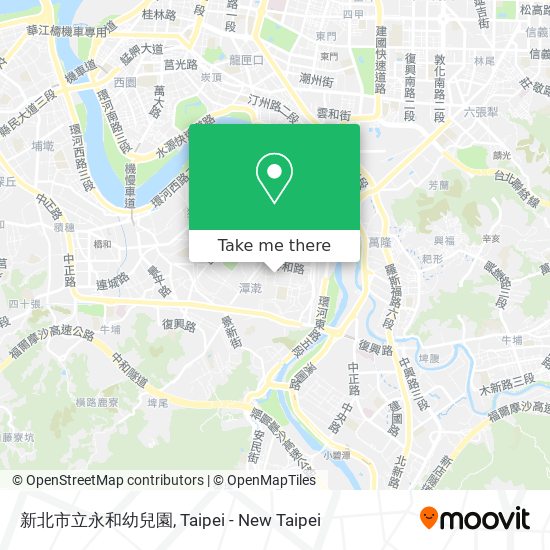 新北市立永和幼兒園地圖