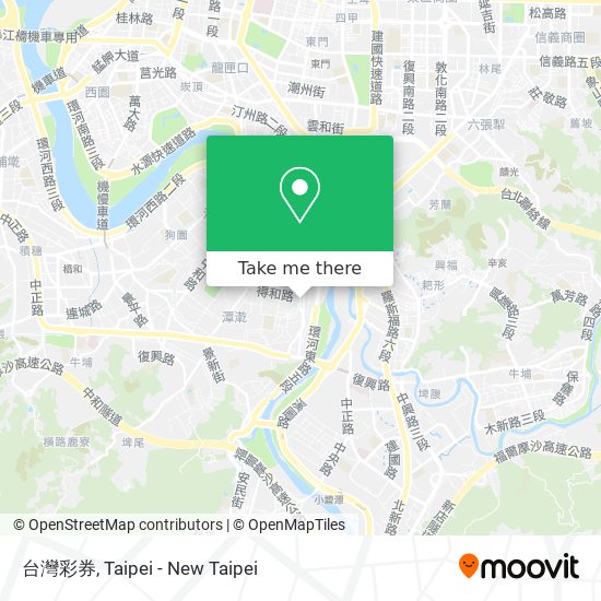 台灣彩券 map