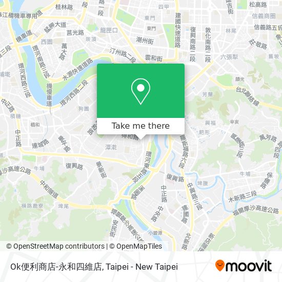 Ok便利商店-永和四維店地圖