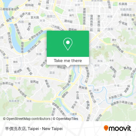 半價洗衣店 map