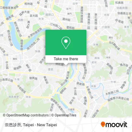 崇恩診所 map