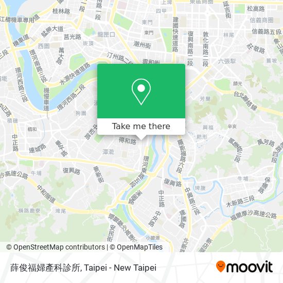 薛俊福婦產科診所 map