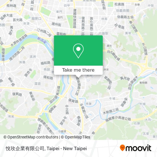 悅玫企業有限公司 map