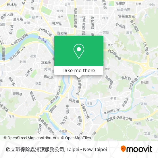 欣立環保除蟲清潔服務公司 map